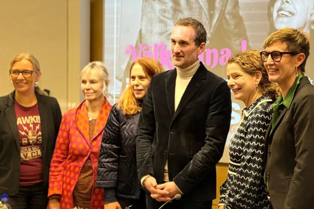 Gruppbild med föreläsare och moderatorer